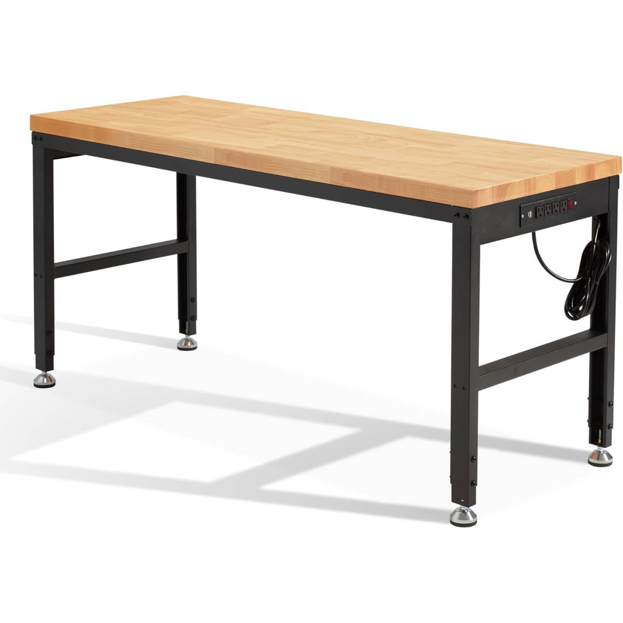 AHB® Adjustable Workbench，Heavy Duty Wood Work Bench 2000 Lbs Load Capacity