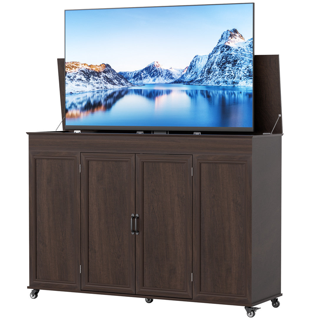 AHB® 32-65 Inch Motorized TV Lift Cabinet with Remote Control, 132 lb Capacity