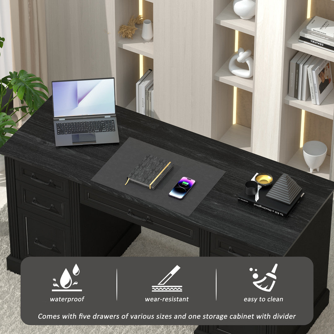 AHB® 58-Inch Executive Desk