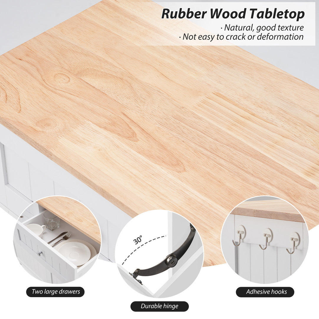 Haddockway® Single Tilt Out Trash Cabinet 13 Gallon Waste Bins Hidden Trash Bin w/ Hiddles for Kitchen