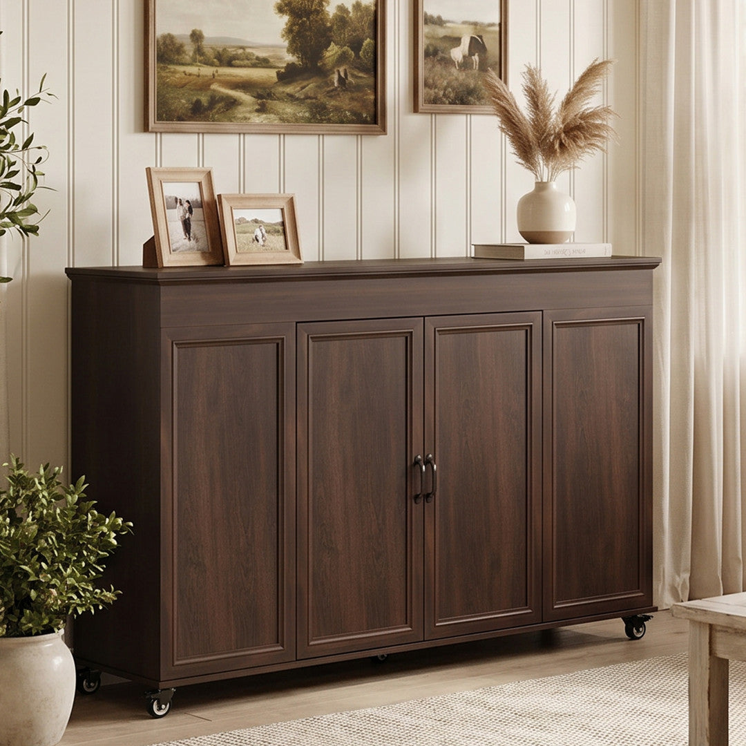 AHB® 32-65 Inch Motorized TV Lift Cabinet with Remote Control, 132 lb Capacity