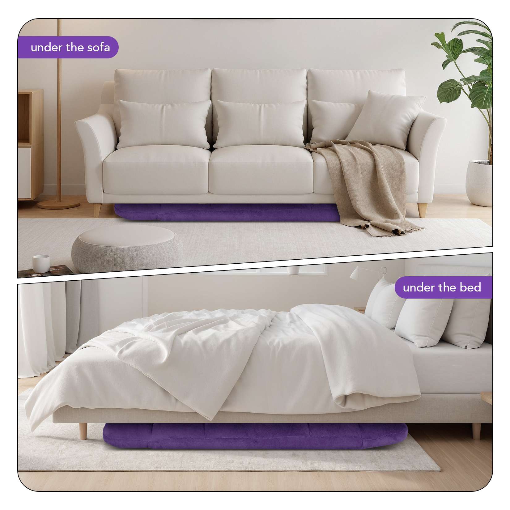 AHB® Folding Floor Chair with Back Support Adjustable Floor Lazy Sofa Chair