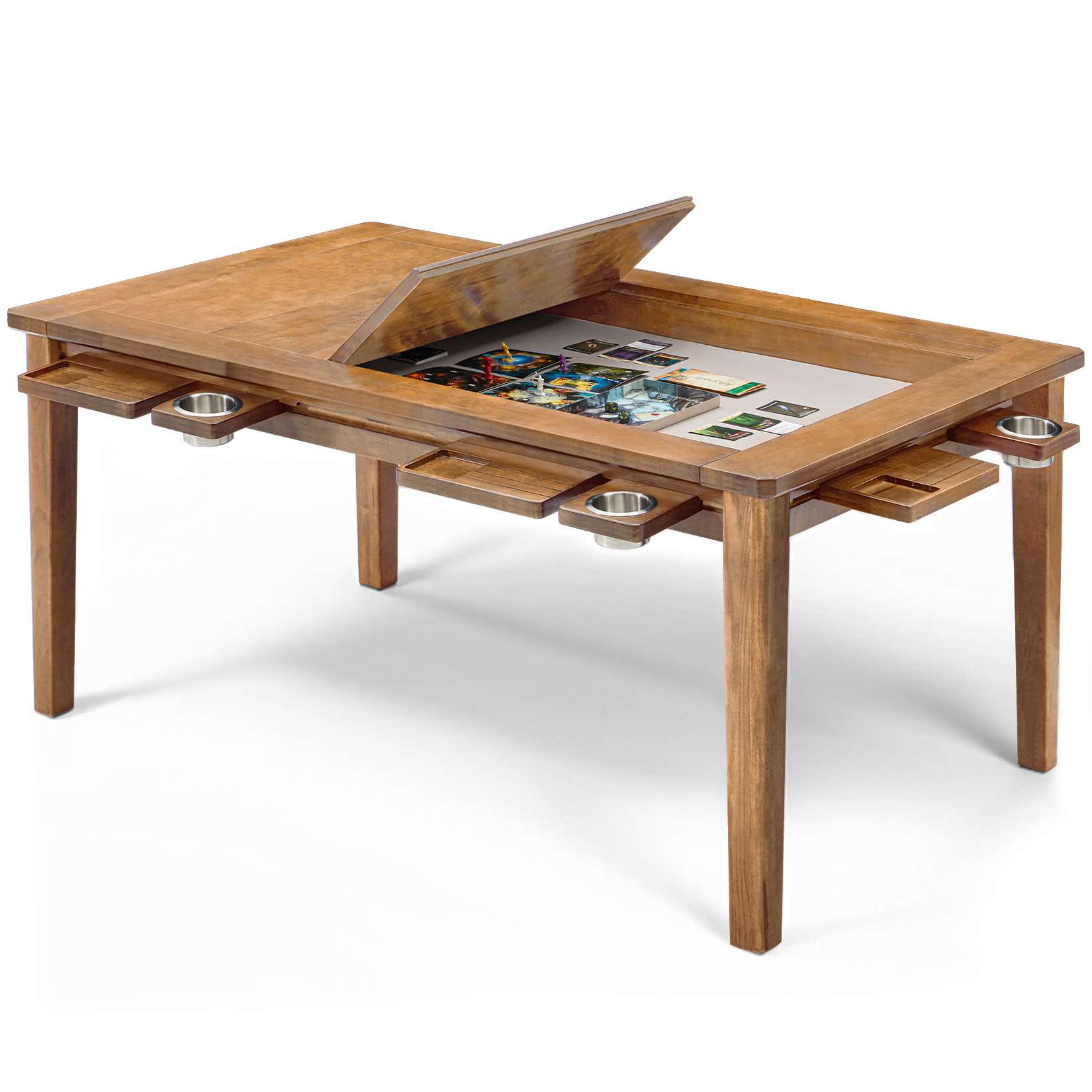Avocahom 63" x39" Board Game Table for 4-6 with Removable Table Top