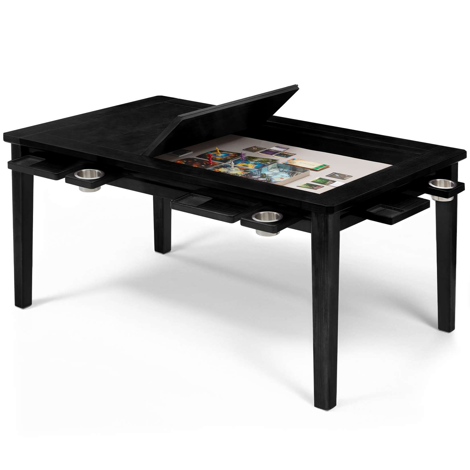 Avocahom 63" x39" Board Game Table for 4-6 with Removable Table Top