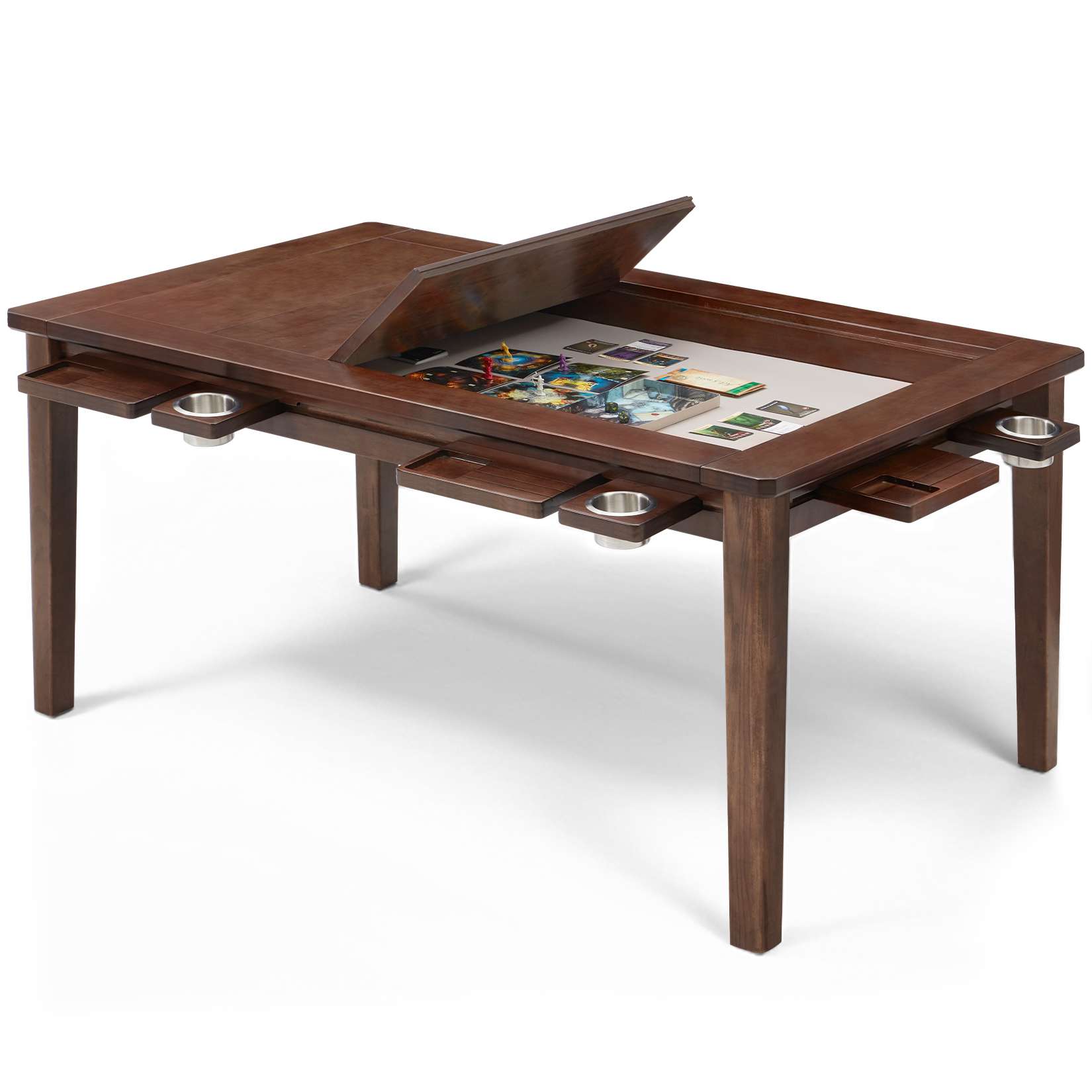 Avocahom 63" x39" Board Game Table for 4-6 with Removable Table Top